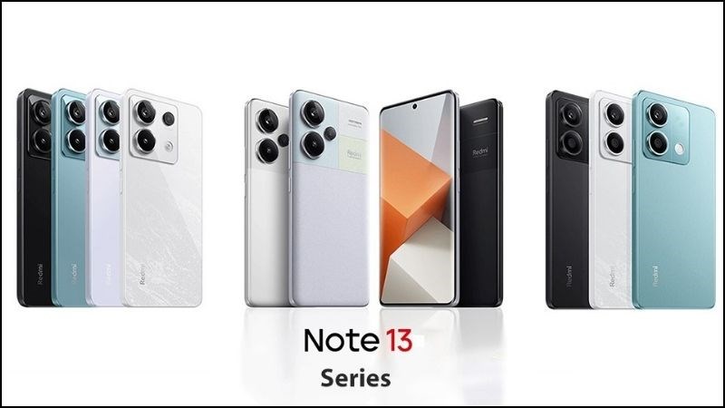 Redmi Note 13 Series có thiết kế nguyên khối từ chất liệu nhựa Redmi Note 13 Series có thiết kế nguyên khối từ chất liệu nhựa