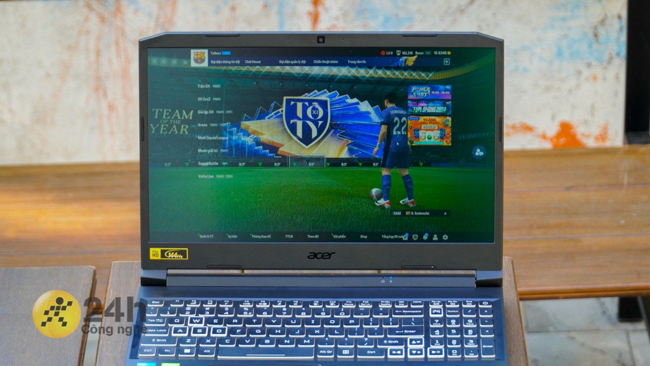 Acer Nitro 5 AN515 57 5669 có thể chiến tốt nhiều tựa game hiện nay. Acer Nitro 5 AN515 57 5669 có thể chiến tốt nhiều tựa game hiện nay.