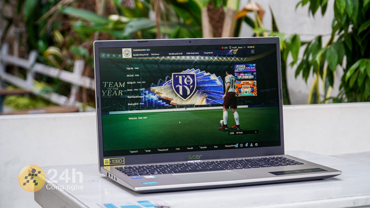 Cùng trải nghiệm chơi game trên Acer Aspire 3 A315 58 589K