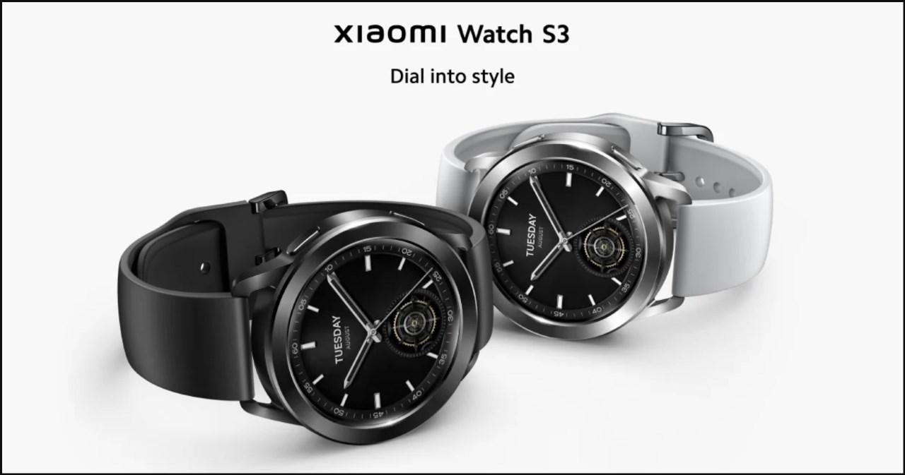 Hai tuỳ chọn màu sắc trên Xiaomi Watch S3 Hai tuỳ chọn màu sắc trên Xiaomi Watch S3