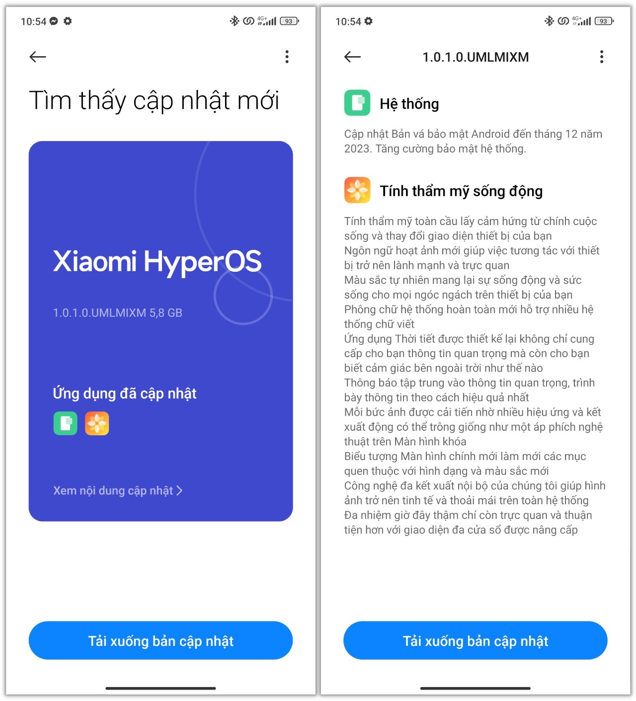 Đây là chi tiết về bản cập nhật Xiaomi HyperOS trên Xiaomi 13T Pro. Đây là chi tiết về bản cập nhật Xiaomi HyperOS trên Xiaomi 13T Pro.