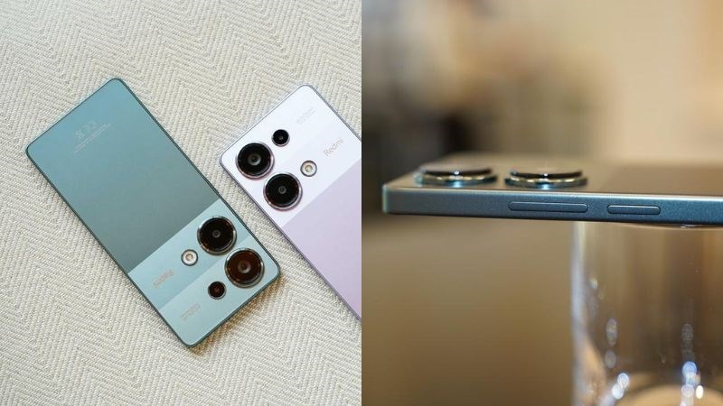 Redmi Note 13 Pro 4G có mặt lưng và khung viền được làm từ nhựa Redmi Note 13 Pro 4G có mặt lưng và khung viền được làm từ nhựa
