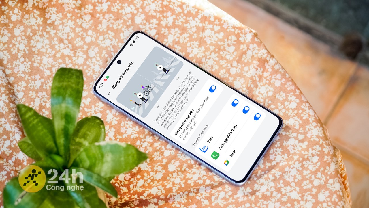 Cách bật lọc tiếng ồn trên OPPO
