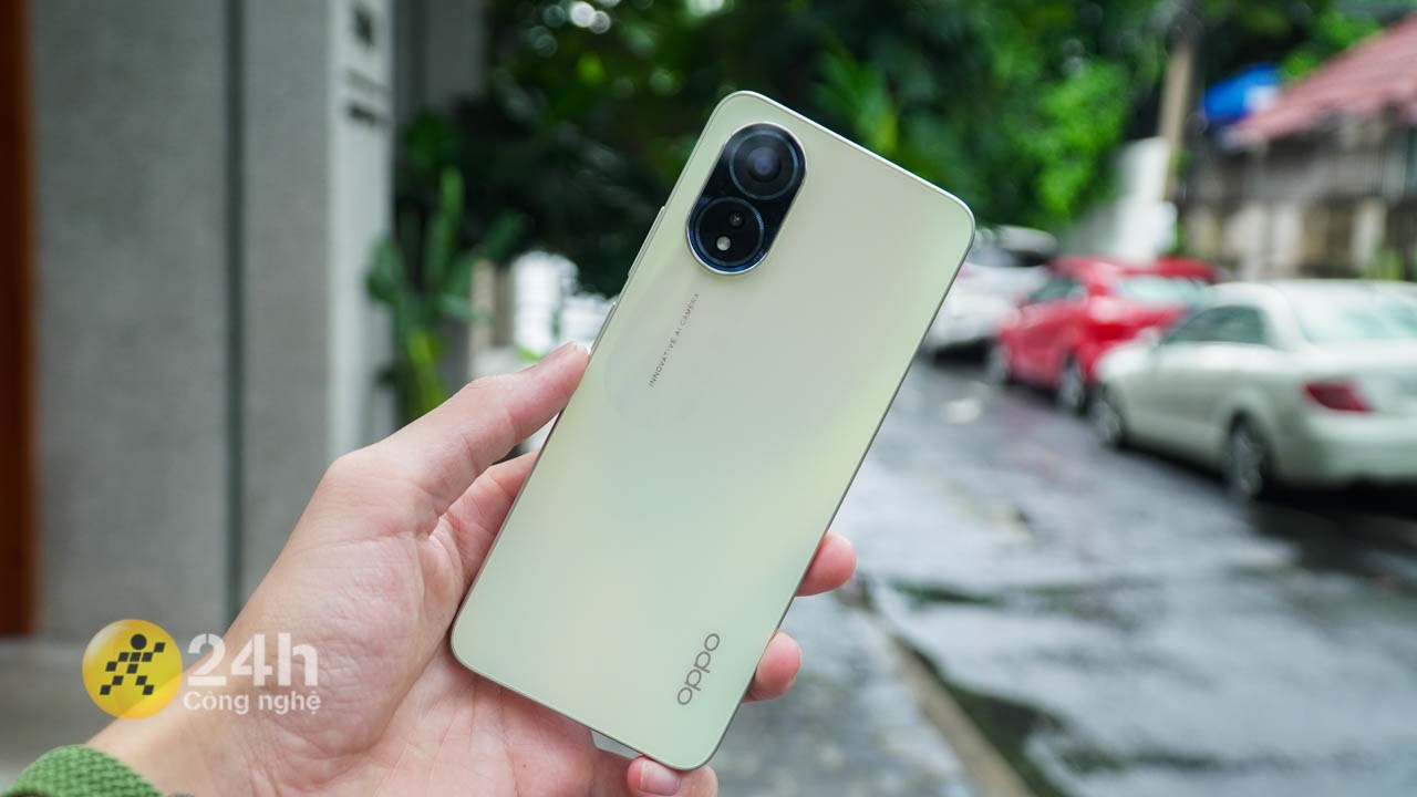 Mình mong OPPO A40 sẽ giữ lại cách thiết kế cũ nhưng được cải tiến nhẹ ở góc cạnh để mang lại trải nghiệm cầm nắm thoải mái hơn (ảnh minh họa: OPPO A38).