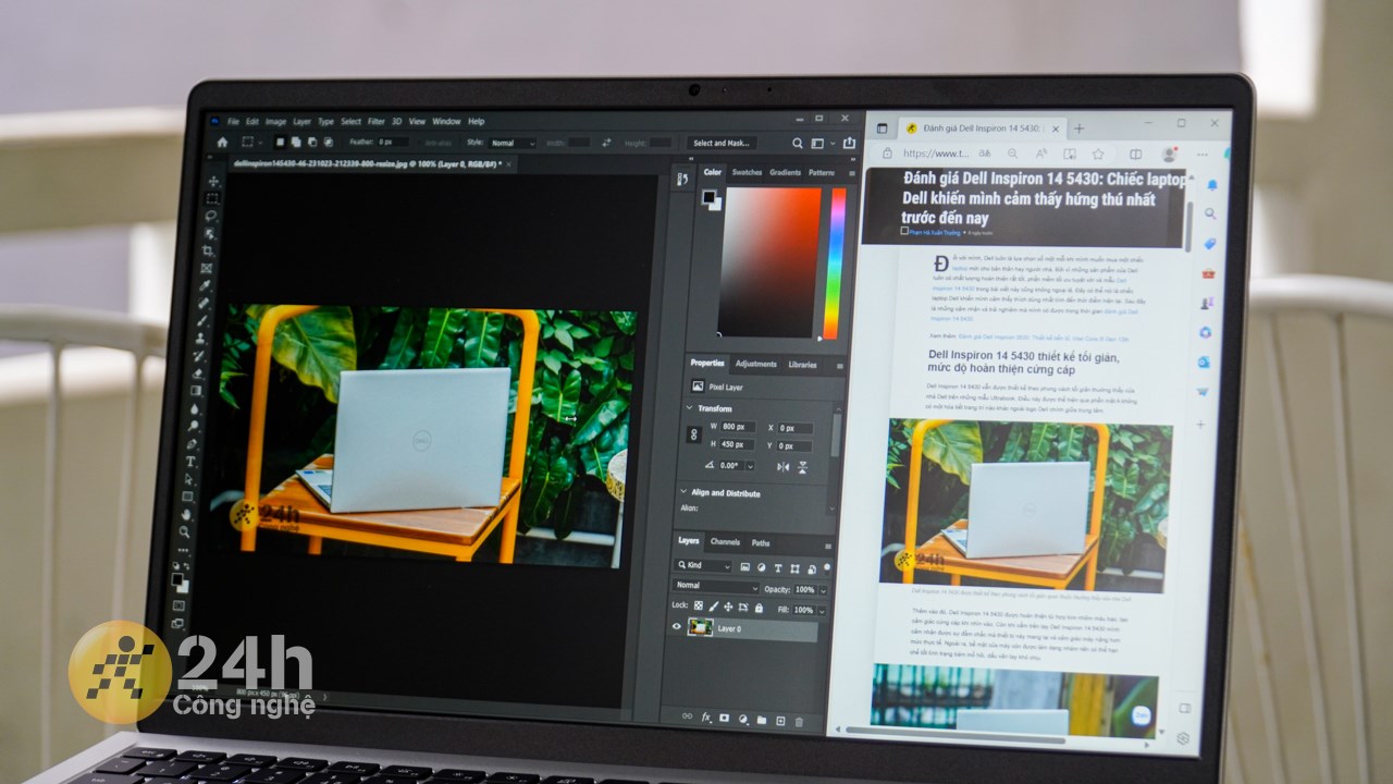 Đa nhiệm không lo giật lag với Dell Inspiron 15 3520 Đa nhiệm không lo giật lag với Dell Inspiron 15 3520
