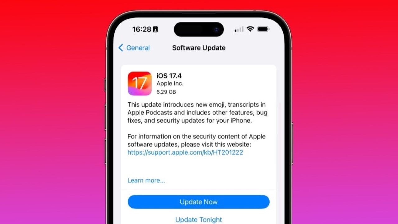 Apple phát hành iOS 17.4 RC và iPadOS 17.4 RC dành cho nhà phát triển Apple phát hành iOS 17.4 RC và iPadOS 17.4 RC dành cho nhà phát triển