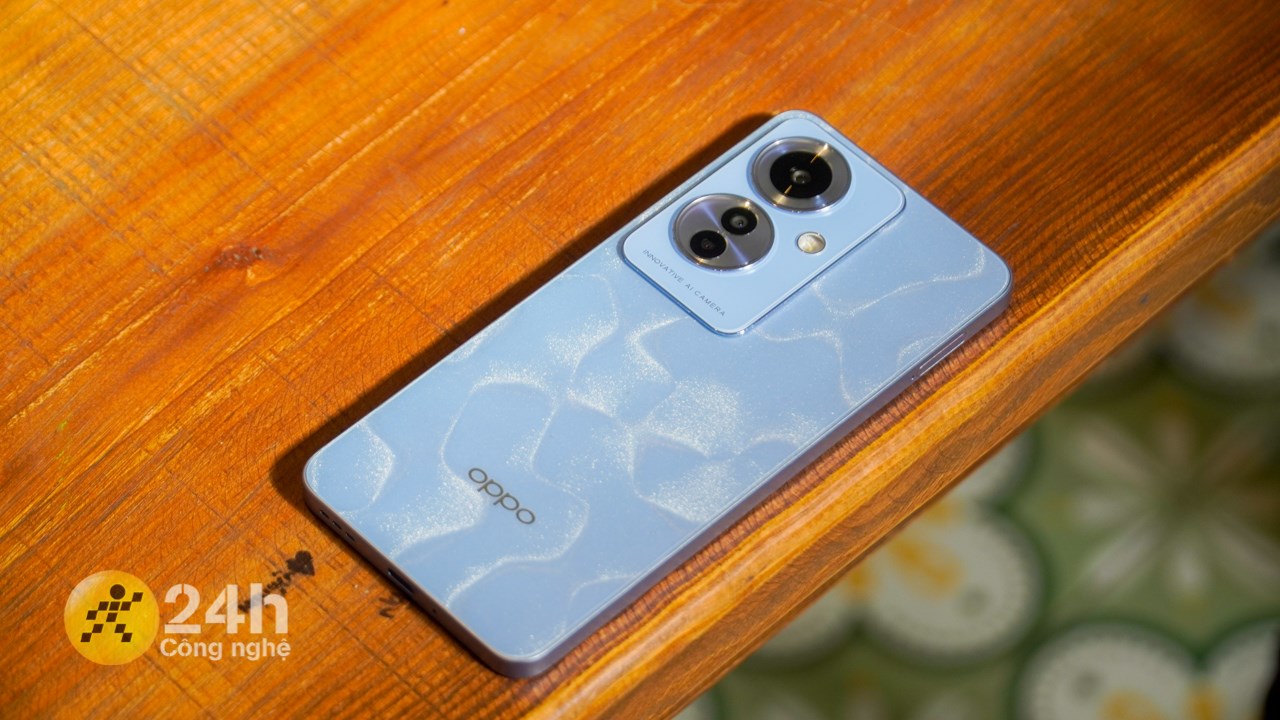 OPPO Reno11 F 5G bản màu Xanh Dương tươi mát. OPPO Reno11 F 5G bản màu Xanh Dương tươi mát.