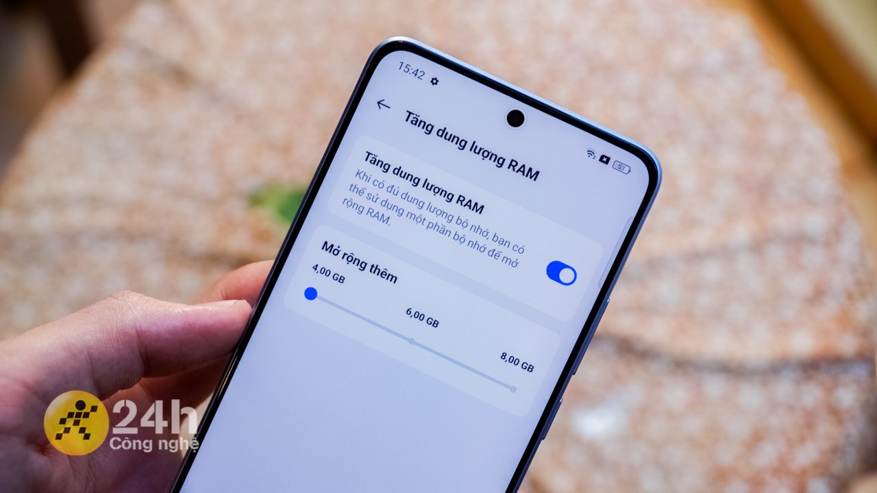 OPPO Reno11 F 5G còn được trang bị dung lượng RAM lớn. OPPO Reno11 F 5G còn được trang bị dung lượng RAM lớn.