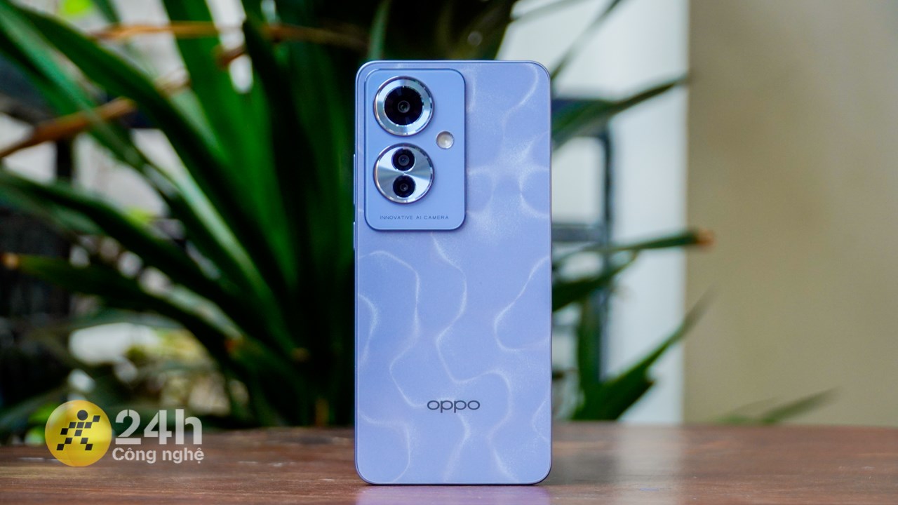 OPPO Reno11 F 5G được thiết kế dựa trên bộ khung vuông quen thuộc và kích thước vừa phải. OPPO Reno11 F 5G được thiết kế dựa trên bộ khung vuông quen thuộc và kích thước vừa phải.