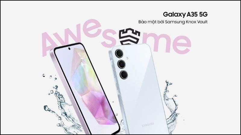 Samsung A35 đã chính thức ra mắt vào tháng 03/2024