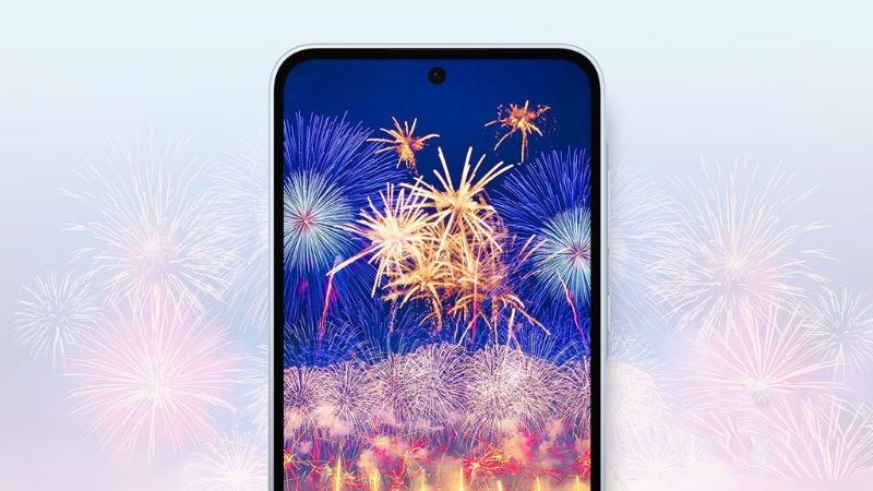 Samsung A35 có chất lượng hiển thị tốt, sắc nét