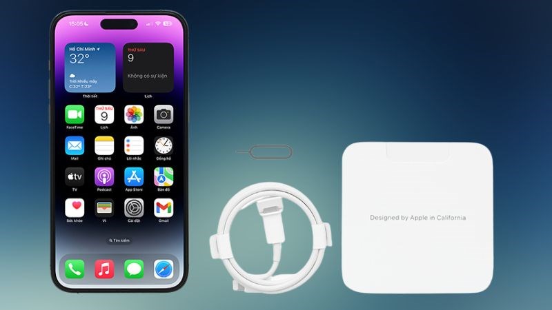 iPhone 14 không kèm sạc nhanh trong hộp iPhone 14 không kèm sạc nhanh trong hộp