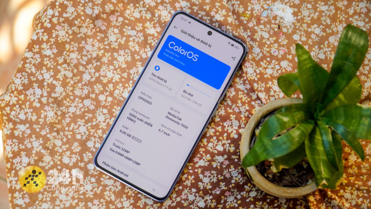 Mình nhận định cấu hình OPPO Reno11 F 5G rất tốt trong phân khúc tầm trung. Mình nhận định cấu hình OPPO Reno11 F 5G rất tốt trong phân khúc tầm trung.