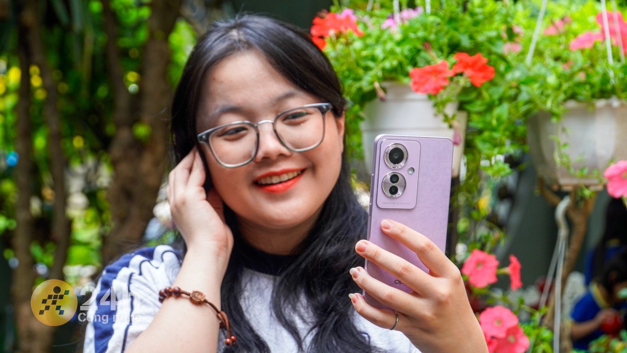 Với con chip Dimensity 7050 thì OPPO Reno11 F 5G có thể đáp ứng tốt hầu hết nhu cầu sử dụng của người dùng.