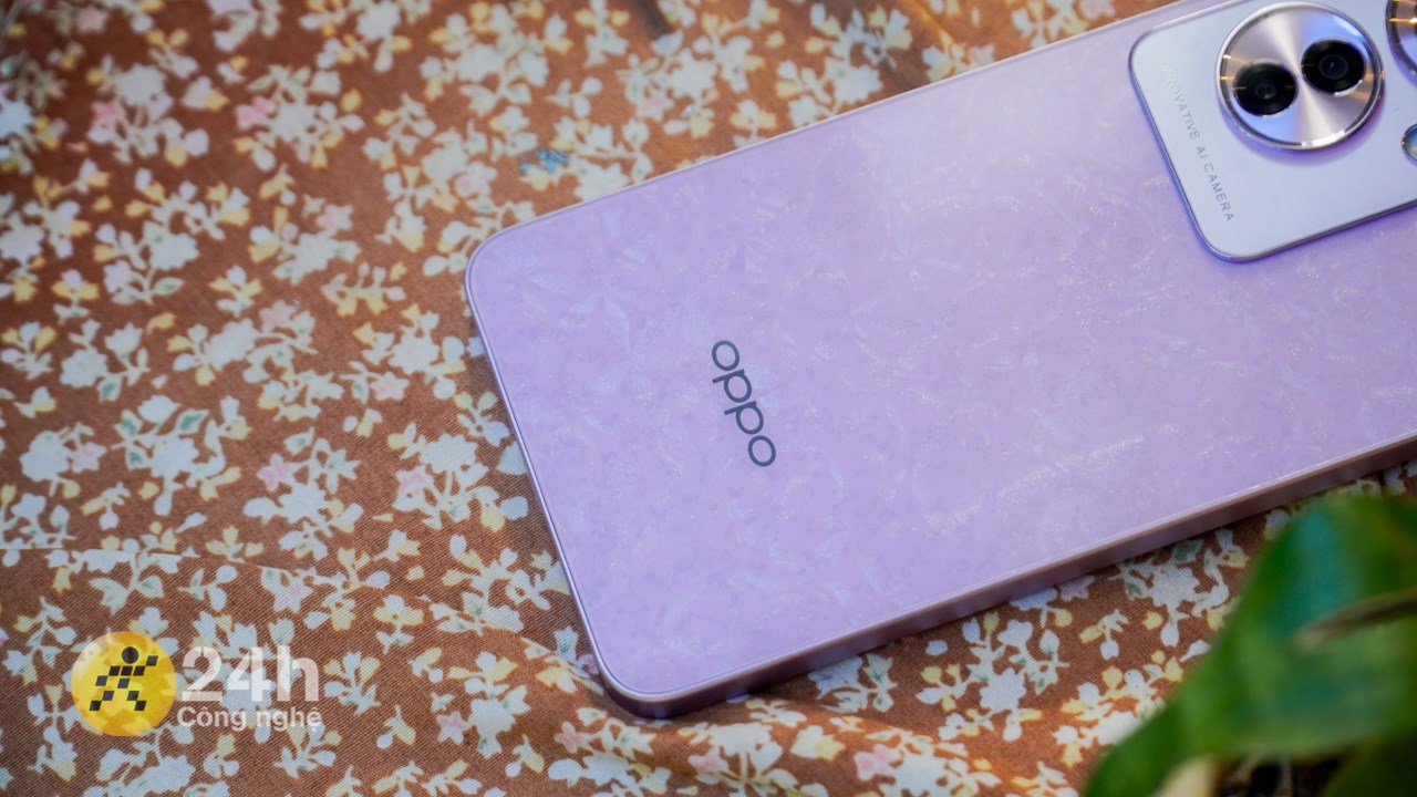 Mặt lưng của OPPO Reno11 F 5G có thể mang lại trải nghiệm thị giác đẹp mắt. Mặt lưng của OPPO Reno11 F 5G có thể mang lại trải nghiệm thị giác đẹp mắt.