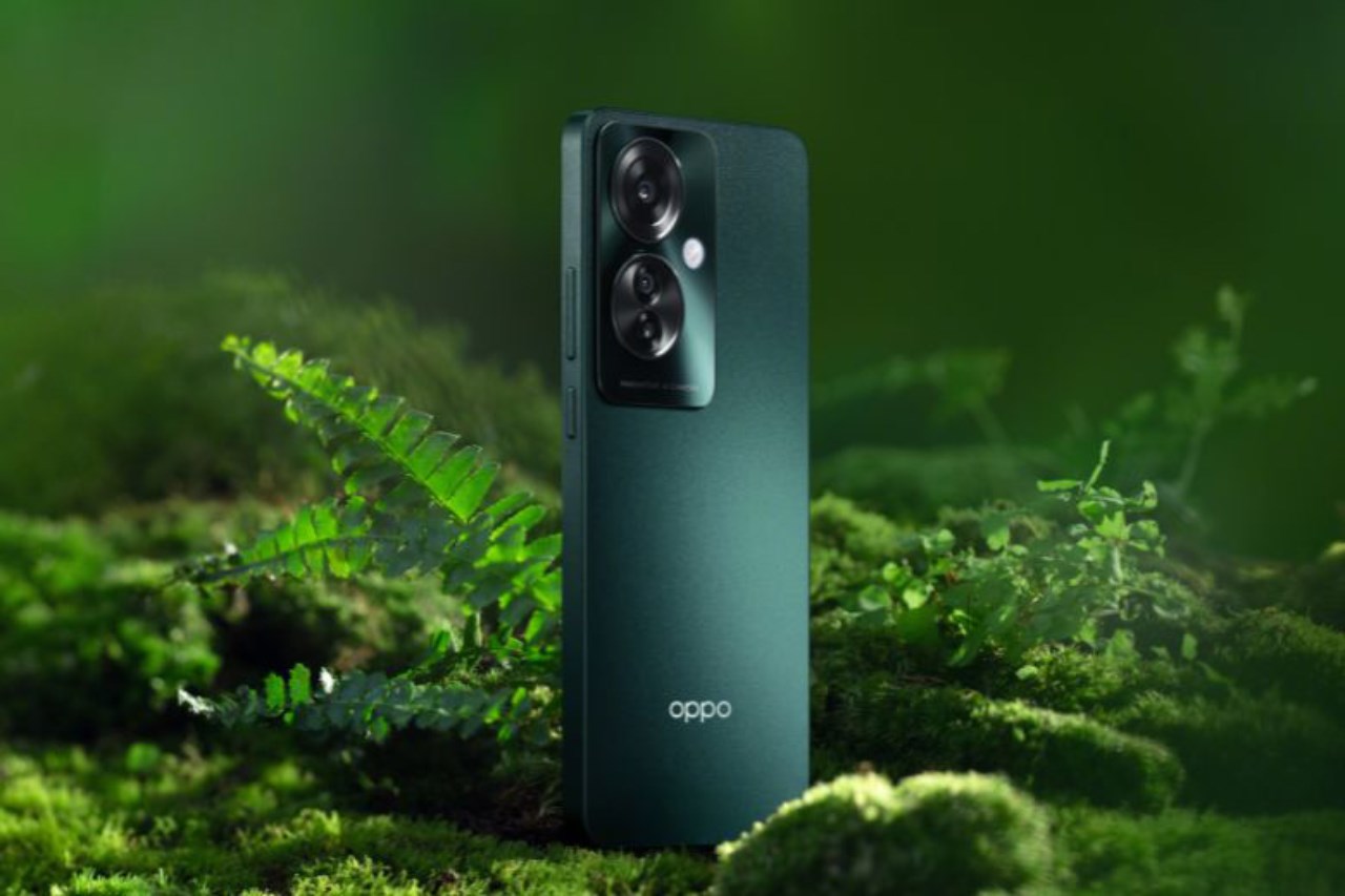 Đây là tùy chọn màu Xanh Đen của OPPO Reno11 F 5G. Nguồn: OPPO. Đây là tùy chọn màu Xanh Đen của OPPO Reno11 F 5G. Nguồn: OPPO.