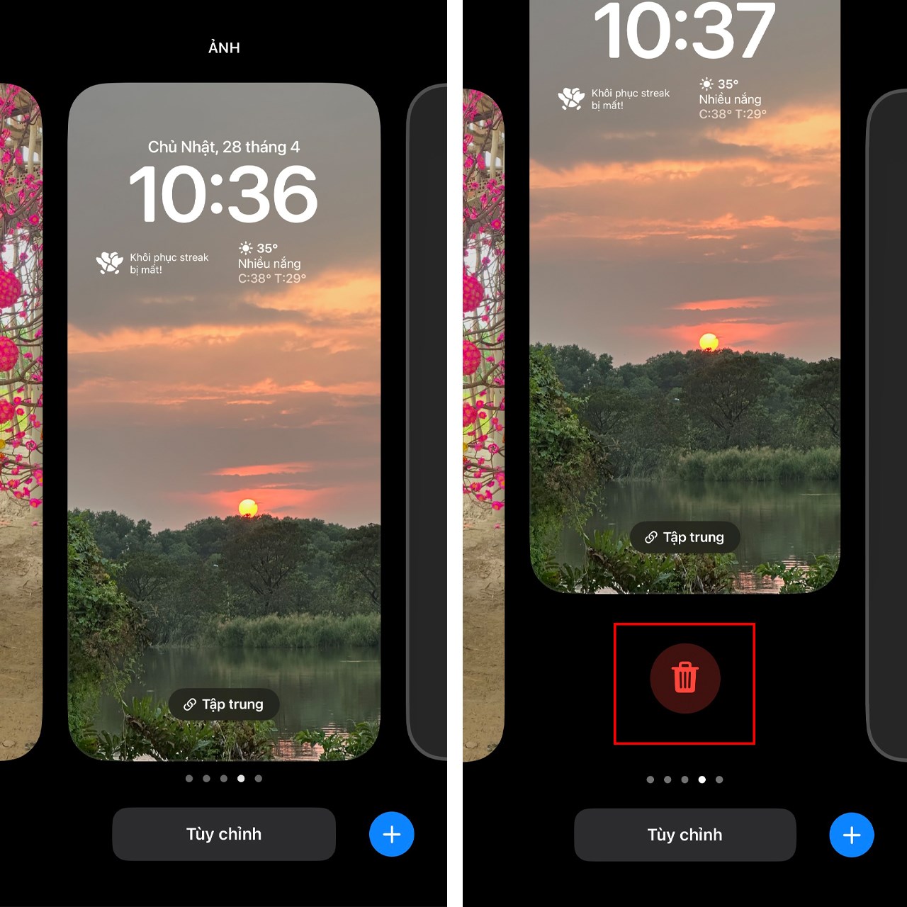 cách xóa widget trên màn hình khóa iPhone cách xóa widget trên màn hình khóa iPhone