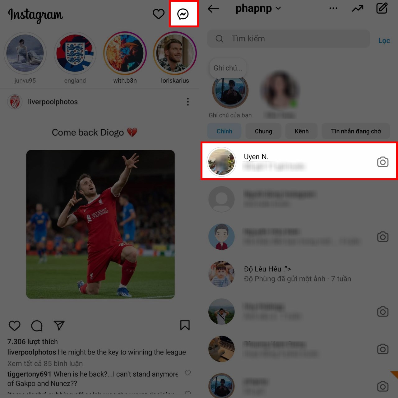 Cách tắt chế độ tin nhắn tạm thời trên Instagram