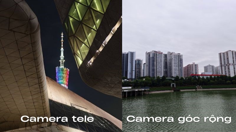 Ảnh chụp bằng camera tele và camera góc rộng của Xiaomi 14 Ảnh chụp bằng camera tele và camera góc rộng của Xiaomi 14