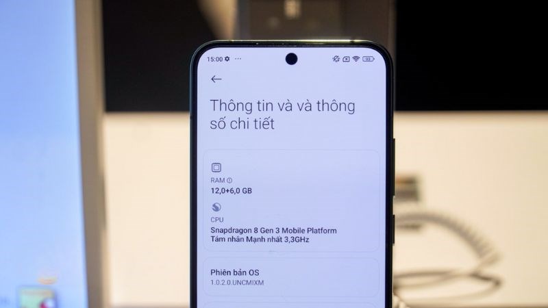 Thông tin cấu hình của Xiaomi 14 Thông tin cấu hình của Xiaomi 14