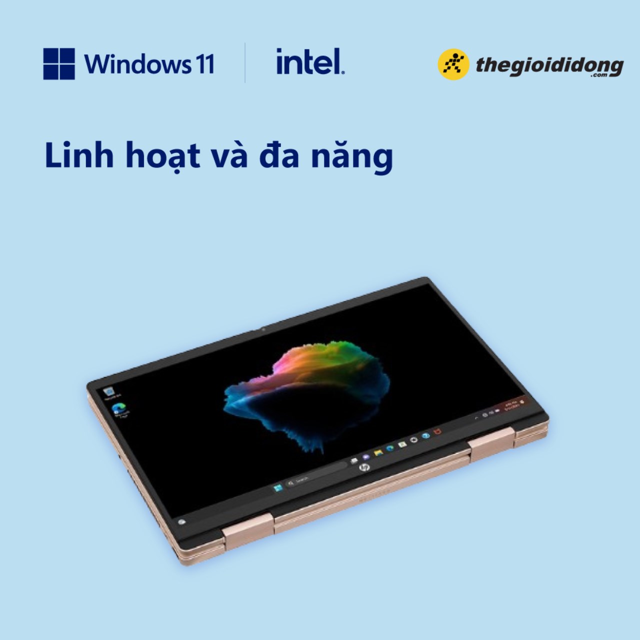 Cùng khai phá sức mạnh và linh hoạt với laptop HP Pavilion X360 14 ek1048TU