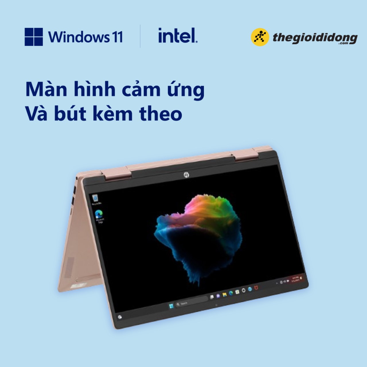 Cùng khai phá sức mạnh và linh hoạt với laptop HP Pavilion X360 14 ek1048TU