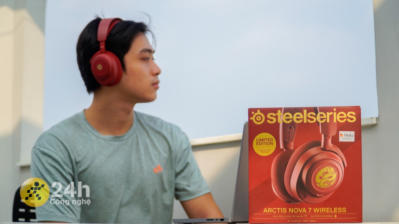 SteelSeries Arctis Nova 7 Dragon Edition cho chất âm rất tốt để đáp ứng đa phần nhu cầu sử dụng của người dùng. SteelSeries Arctis Nova 7 Dragon Edition cho chất âm rất tốt để đáp ứng đa phần nhu cầu sử dụng của người dùng.