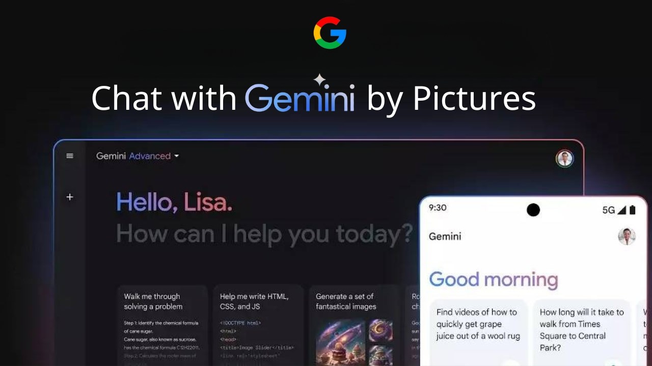 Cách chat với Google Gemini bằng hình ảnh