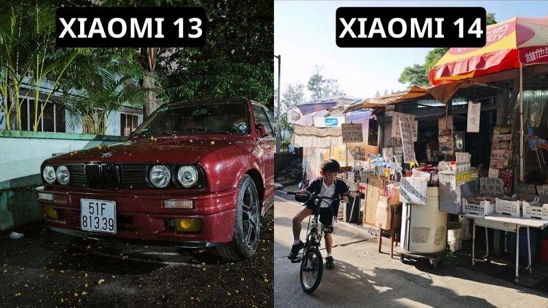Xiaomi 14 có lợi thế trong việc thu sáng hơn so với Xiaomi 13 nhờ có khẩu độ linh hoạt