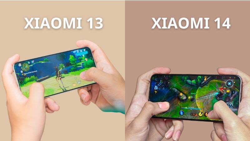 Hình ảnh đồ họa trên Xiaomi 14 có độ sắc nét hơn Xiaomi 13