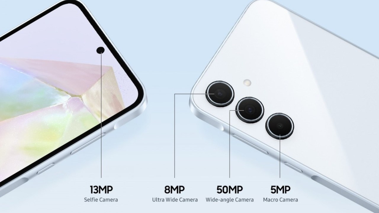 Camera của Galaxy A35. Nguồn: GSMArena. Camera của Galaxy A35. Nguồn: GSMArena.