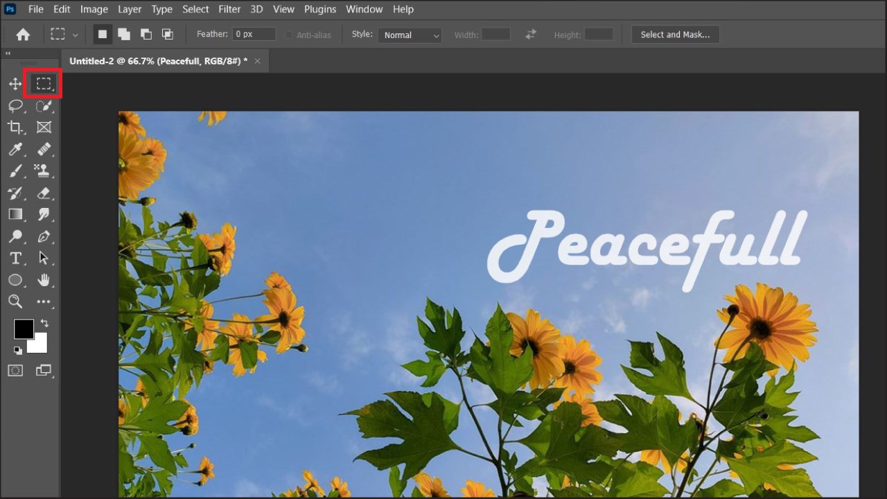 Cách xóa chữ trên ảnh bằng Photoshop Cách xóa chữ trên ảnh bằng Photoshop