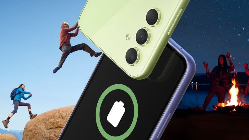 Samsung A55 có khả năng hoạt động bền bỉ hơn nhờ tính năng tiết kiệm pin
