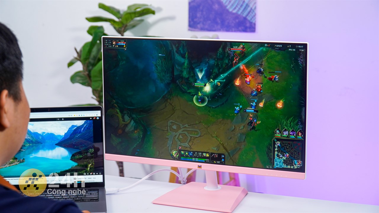 Viewsonic VA2436-H còn được trang bị tần số quét 100 Hz nên cho trải nghiệm chơi game rất đã. Viewsonic VA2436-H còn được trang bị tần số quét 100 Hz nên cho trải nghiệm chơi game rất đã.