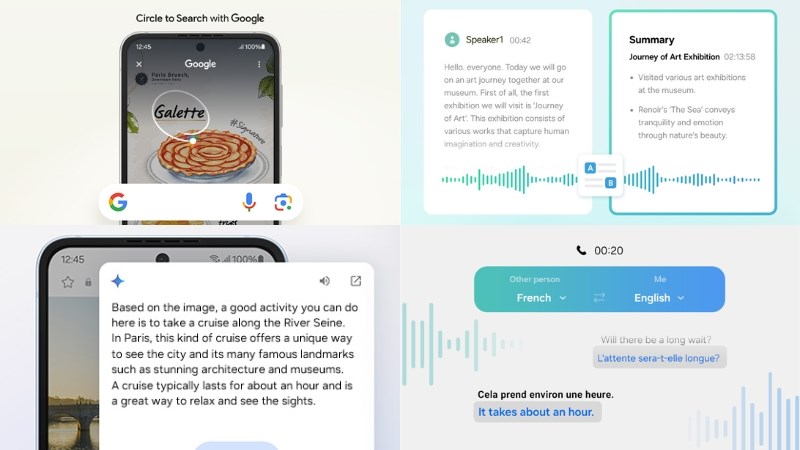 Tích hợp nhiều tính năng Galaxy AI Tích hợp nhiều tính năng Galaxy AI