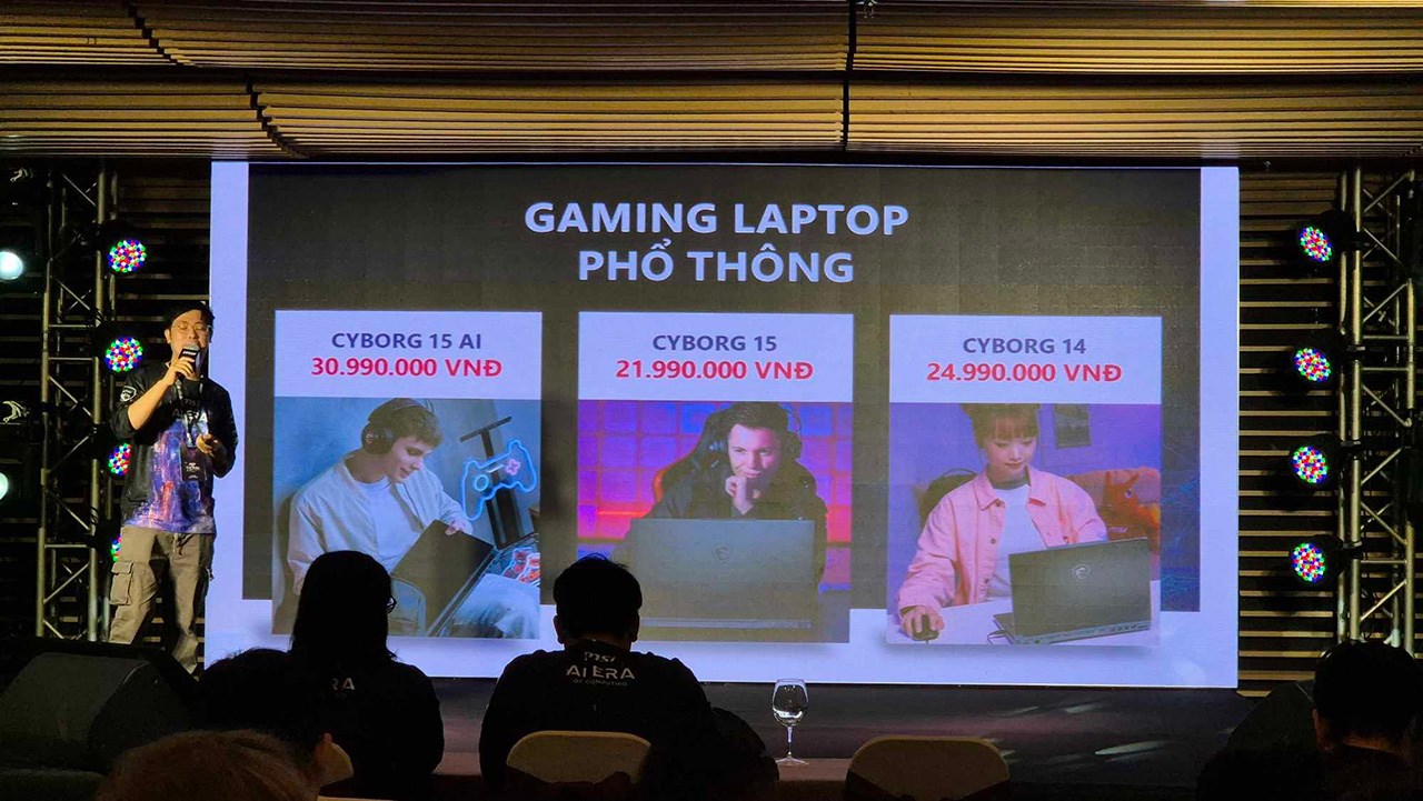 Mức giá chính thức của dòng laptop gaming phổ thông Mức giá chính thức của dòng laptop gaming phổ thông