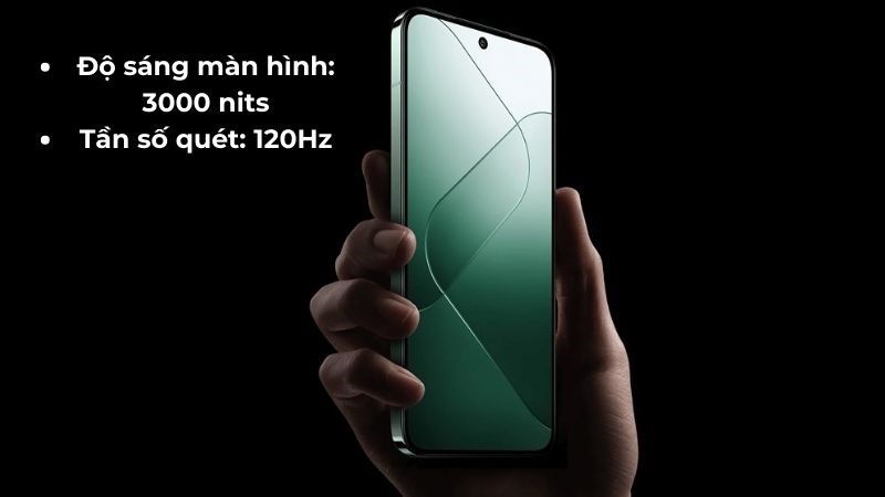 Xiaomi 14 và Xiaomi 14 Pro sẽ có chung độ sáng màn hình và tần số quét