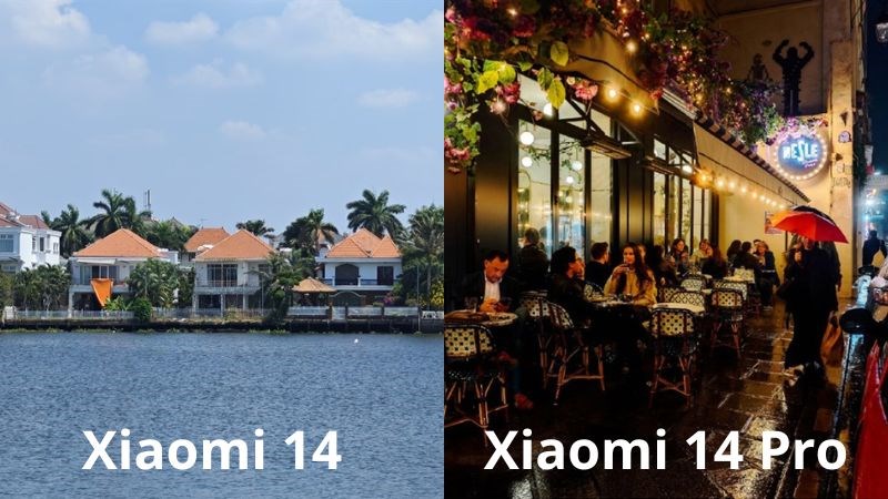 Hình ảnh được chụp từ camera góc rộng của Xiaomi 14 và Xiaomi 14 Pro