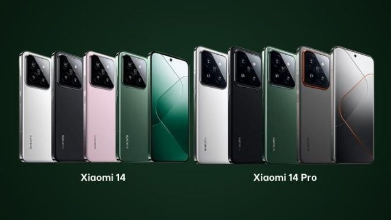 Xiaomi 14 và Xiaomi 14 Pro sở hữu dung lượng khủng