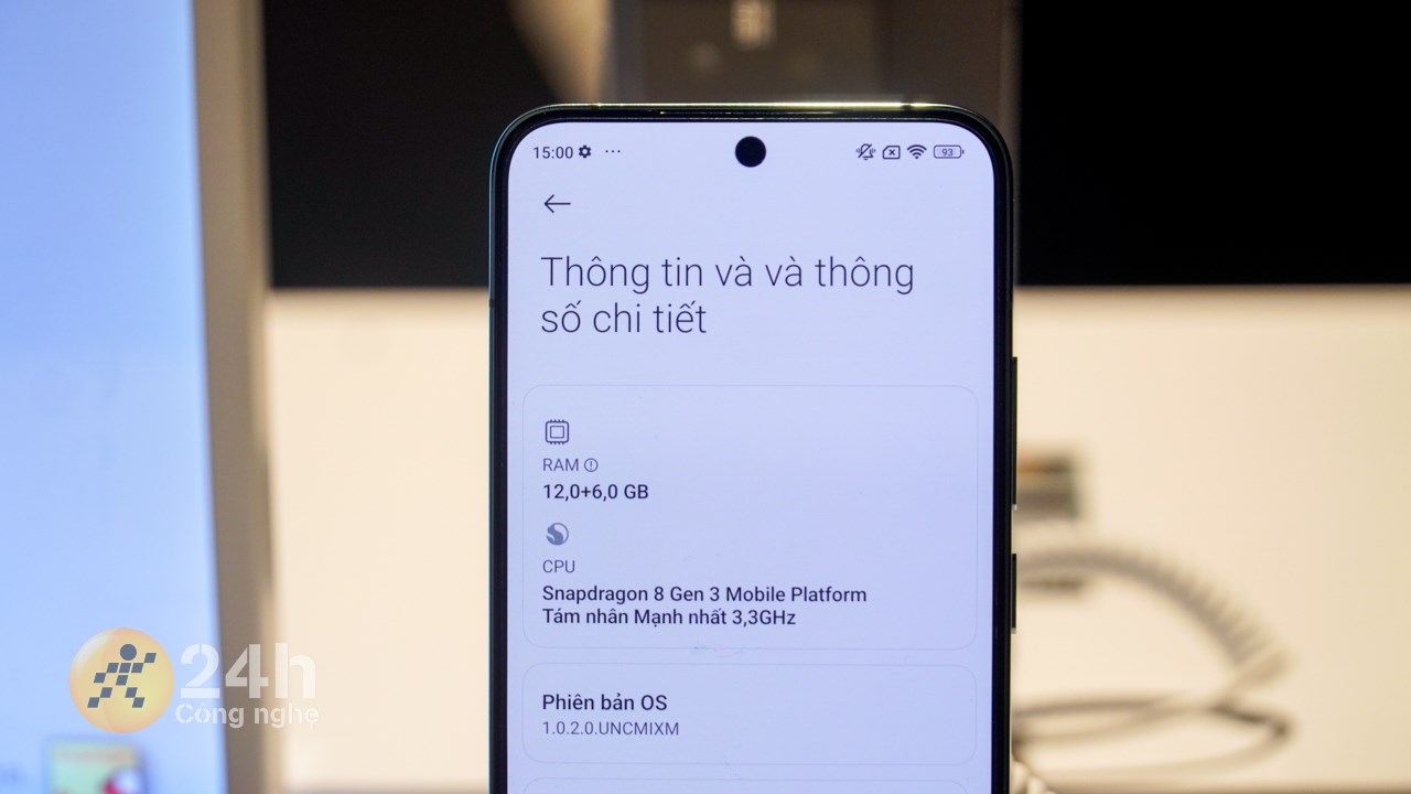 Thông số cấu hình của Xiaomi 14. Thông số cấu hình của Xiaomi 14.