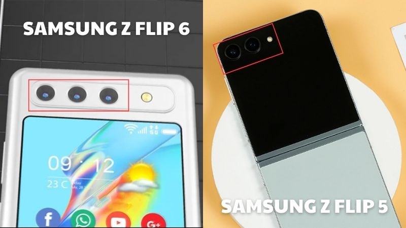 Samsung Z Flip 6 có thể sẽ được trang bị thêm 1 camera so với Z Flip 5