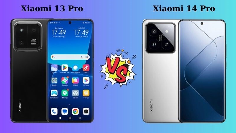 Kích thước tương đồng nhưng thiết kế của Xiaomi 14 Pro có phần bắt mắt hơn