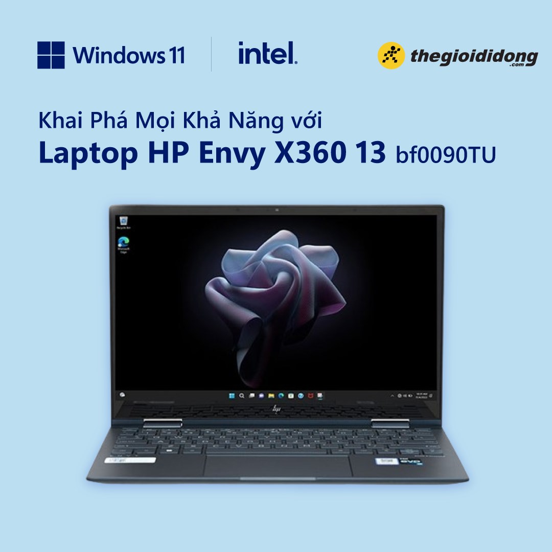 Khai phá mọi khả năng với laptop HP Envy X360 13 bf0090TU