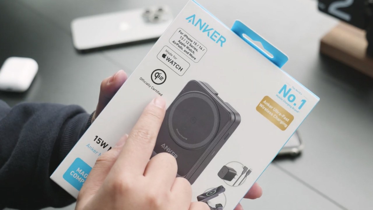 Anker MagGo 3-in-1 hỗ trợ chuẩn sạc không dây Qi2 mới