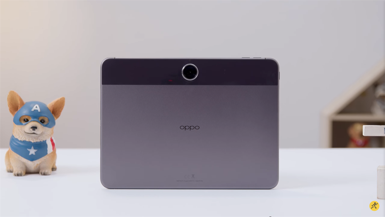 OPPO Pad Neo được hoàn thiện rất chắc chắn từ khung nhôm cao cấp.