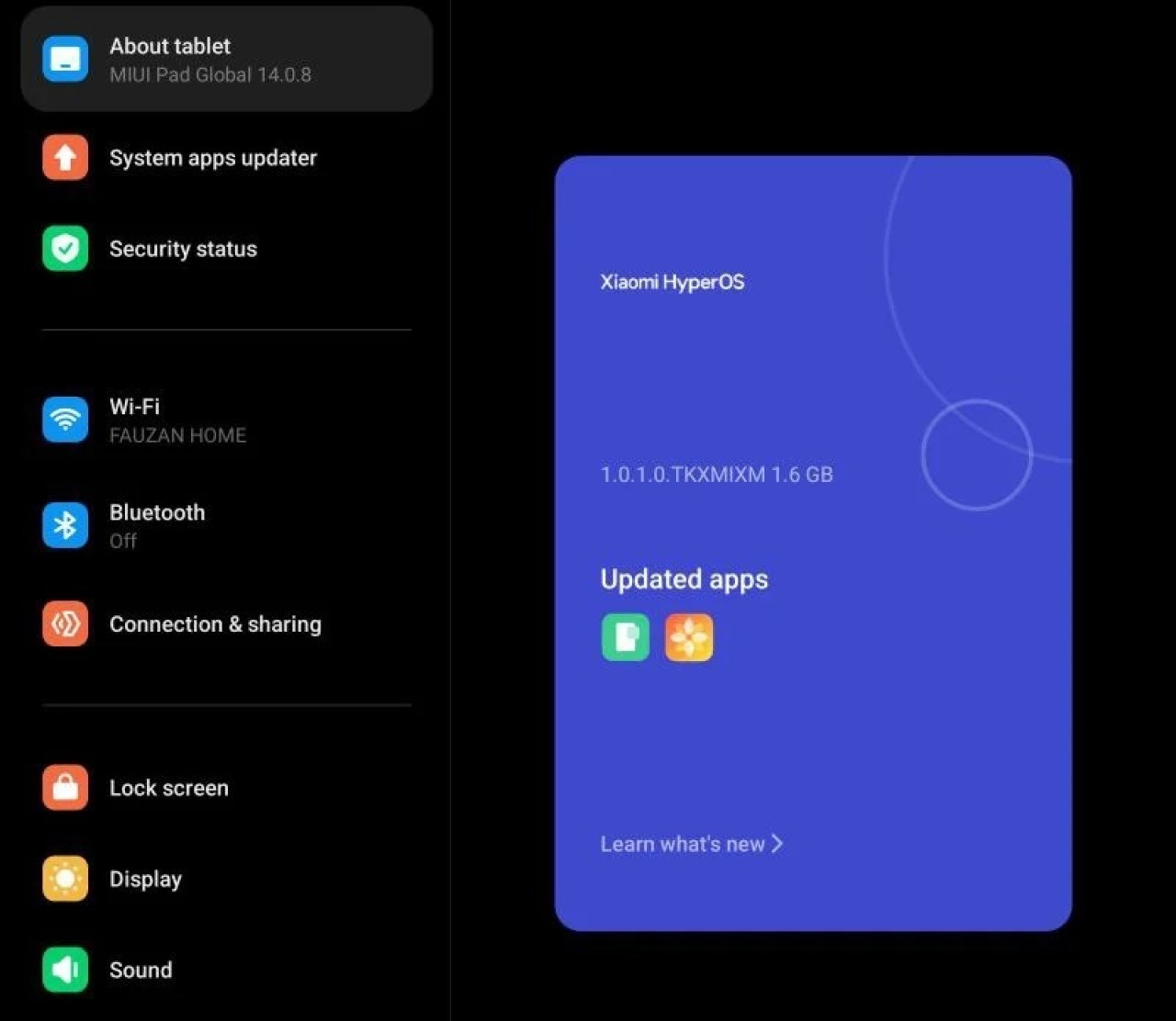Người dùng trên toàn cầu đã có thể cập nhật HyperOS và Android 14 cho Xiaomi Pad 5