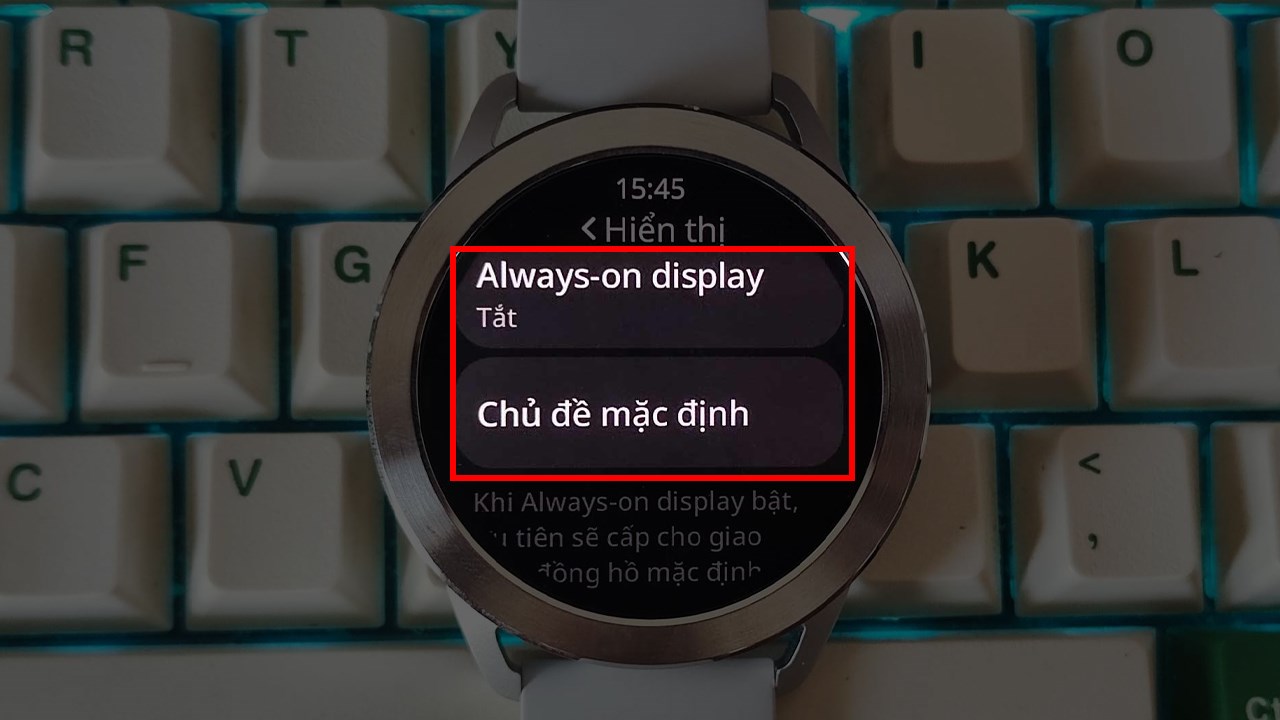 Cách bật Always on Display trên Xiaomi Watch S3