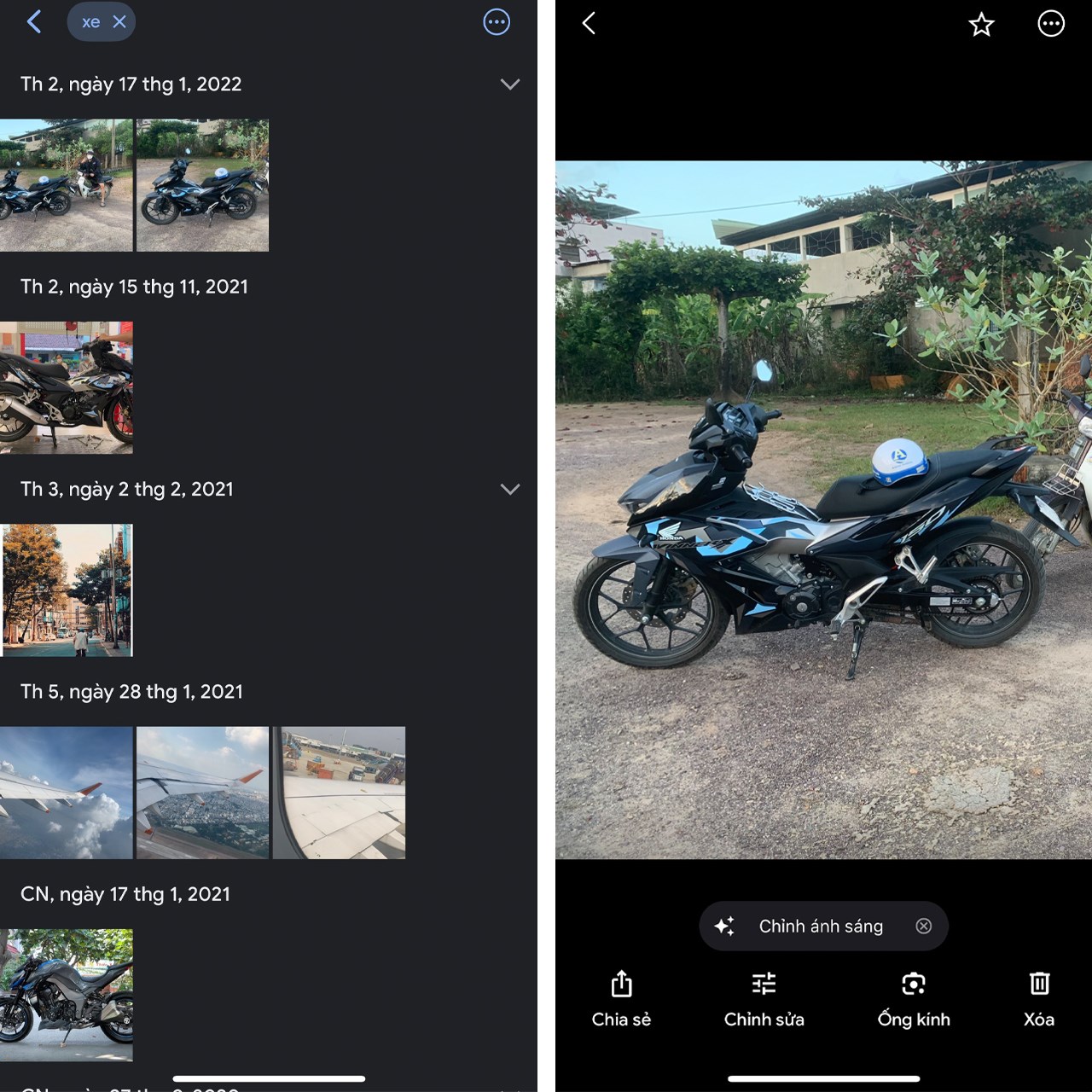 Cách tìm ảnh bằng text trong Google Photos