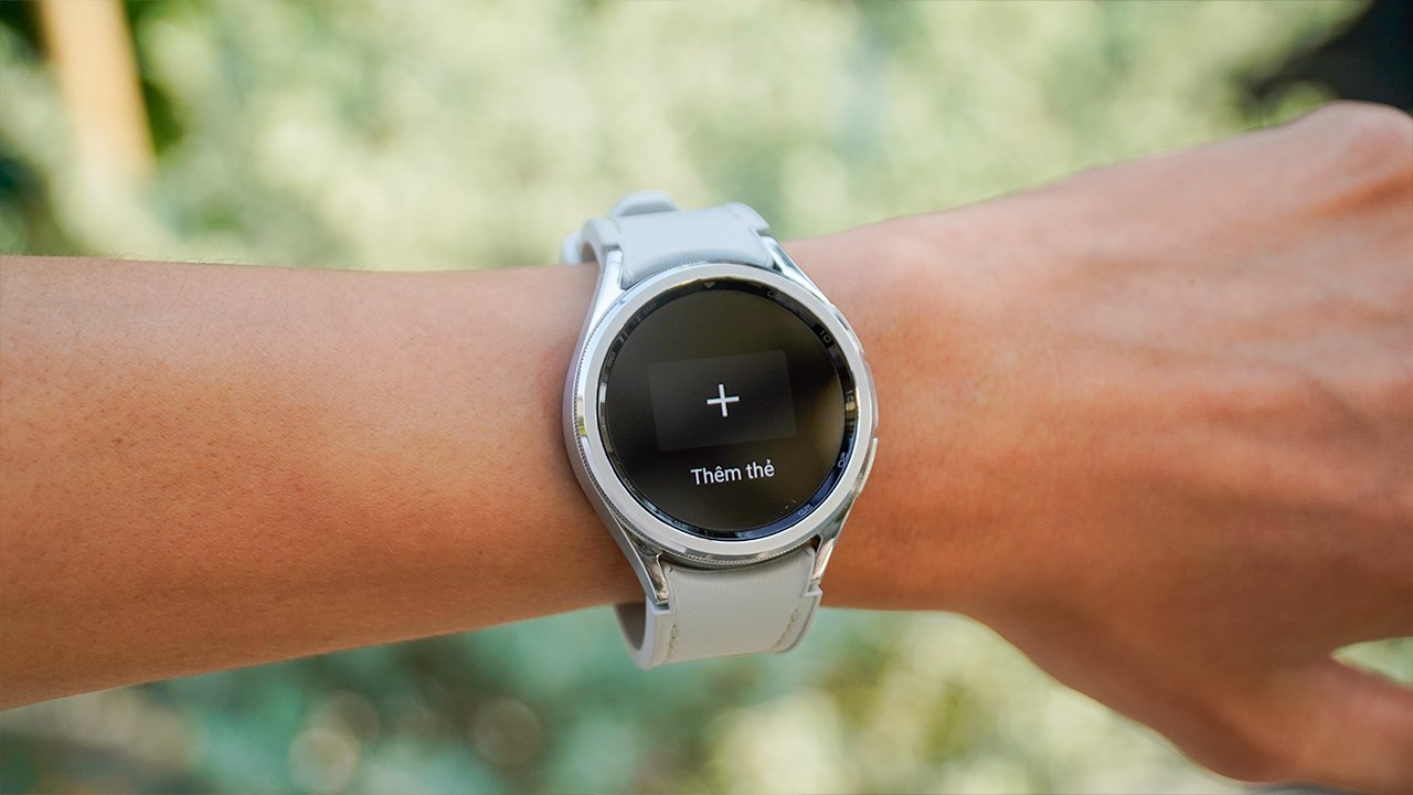 Cách thêm thẻ vào Galaxy Watch6 Cách thêm thẻ vào Galaxy Watch6