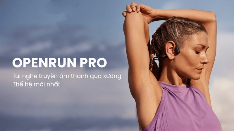 Dòng tai nghe Shokz Openrun Pro hiện đang có giá 4.990.000đ trên thị trường